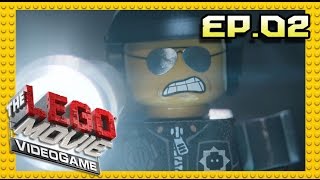 The LEGO Movie  Ep02 หนีการไล่ล่า บุกฝ่ากองทัพหุ่นยนต์ [upl. by Nedyarb459]