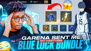 Blue Lock Event കിട്ടി 😍 Bundle amp Emote എല്ലാം Garena അയച്ചു തന്നു  Akshay Akz [upl. by Seni]