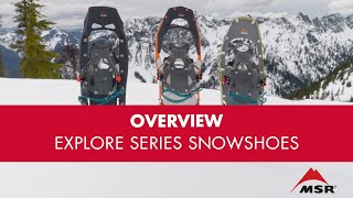 MSR Explore Series Snowshoes [upl. by Martine]