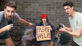 Youtubers Hate Homeless People [upl. by Sladen980]