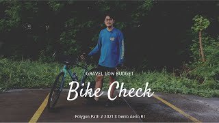 BIKE CHECK  GRAVEL LOW BUDGET PATH 2 2021 [upl. by Legyn857]