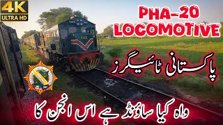 The True Chugging Sounds Of Diesel Locomotive Part1  PHA20 8302 travel yousafali [upl. by Haiasi]