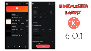 Kinemaster 601 version  Kinemaster latest features 601 [upl. by Fanechka]