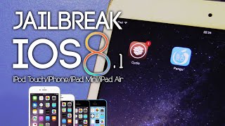 Jailbreak para iOS 81  iPod Touch 5G iPhone 4s55s66 iPad Mini iPad Air [upl. by Idnarb]