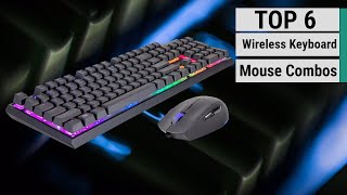 Top 5 Wireless Keyboard and Mouse Combos in 2021 [upl. by Ilsel]