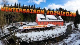 Beginn der Wintersaison 20242025 im verschneiten Fichtenhäusel [upl. by Olivia]