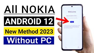 All Nokia Devices GoogleFRP Bypass ✅ 2023  ANDROID 12  without computer [upl. by Hazrit988]