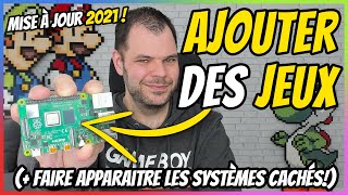 AJOUTER DES JEUX À RECALBOX  AFFICHER LES SYSTEMES CACHÉS 2 méthodes [upl. by Jaworski]