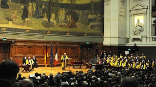 Cérémonie Docteur Honoris Causa  janvier 2017 [upl. by Reginauld6]