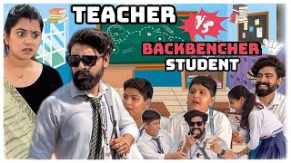 Teacher vs BackBencher 😎🤣 Student teratrigun teacherstudentcomedy backbenchstudent [upl. by Hannahsohs]