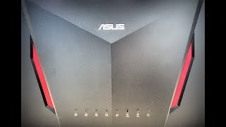 ASUS RTAC86U AC2900  Unboxing UniFi 800200 Mbps SpeedTest LANWAN [upl. by Alaj]