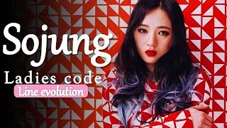 Ladies Code Sojung Line Evolution [upl. by Nabala]