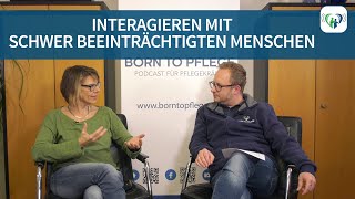 Interagieren mit schwer beeinträchtigten Menschen  Basale Stimulation 1  048  Born to Pflege [upl. by Erodoeht]