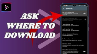 How To Turn On Ask Where To Download On Youtube Vanced [upl. by Georgianna]