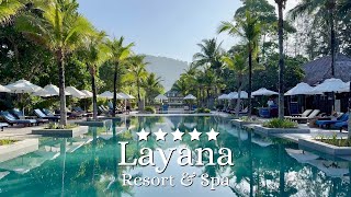 Layana Resort amp Spa 5 star Luxury Hotel Overview Inside 4K Tour  Koh Lanta Thailand [upl. by Seyer]