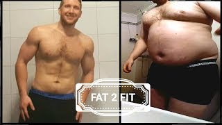 FAT TO FIT  50 POUND BODY TRANSFORMATION [upl. by Adnauqaj]