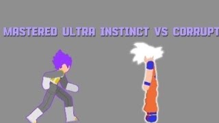 Mastered Ultra Instinct amp Ultra Ego Vs Corruption [upl. by Austen867]