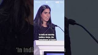 Reliance Foundation’s Vision  Ms Isha Ambani  India Day  UNGA Week [upl. by Dnomyar822]