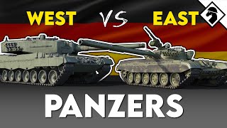 East vs West German Panzer Units  Hyperwar 1989 [upl. by Bywaters]