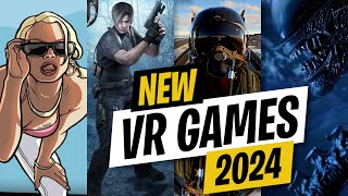 80 NEW VR GAMES 2024  QUEST 3 QUEST 2 PSVR2 PCVR [upl. by Ran]