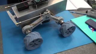 Robotic Lunar Rover Suspension [upl. by Ihtac]