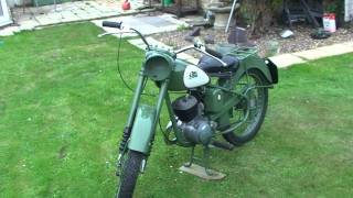 Bsa Bantam D1 [upl. by Naitsirc746]