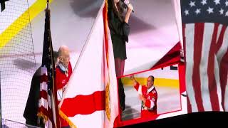 Alanis Morrissette sings the American anthem  Amerant Bank Arena in Sunrise FL on 62424 [upl. by Skelton755]