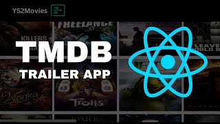 TMDB API  TrailerApp  TMDB movie database tutorial  Fetch and list data  React jsFor beginners [upl. by Aikaj]