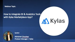 How to Integrate BI amp Analytics Tools with Kylas Marketplace App​ [upl. by Erminna]