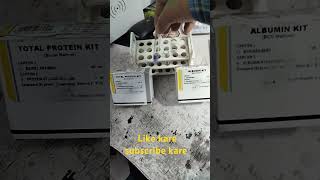 Total protein test procedure  Albumin test procedure  total protein test kaise hota hai [upl. by Araldo154]