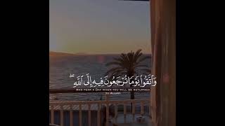 Quran Karim Surat AlBaqarah Ayat quot281quot [upl. by Cynth]