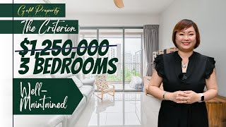 Cheap 3 Bedrooms Under 125M  The Criterion  Yishun  Just MOP [upl. by Anna-Maria378]