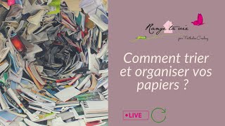 Comment trier et organiser vos papiers [upl. by Mahsih]