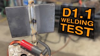 3G Uphill Stick Welding D11 Test  SMAW [upl. by Orin]