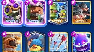 New meta deck Best Goblinstein Rhogs decks in Clash royale [upl. by Emanuela]