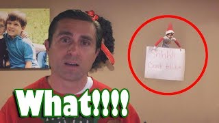 Elf on the Shelf Moving and Pranking Me on Camera Compilation [upl. by Lynnell]