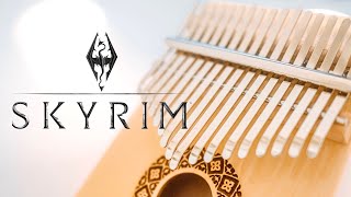 The Elder Scrolls V Skyrim  Ancient Stones【TABS】 Kalimba Cover [upl. by Nosilla]