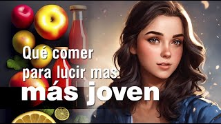 ⭐ Alimentos para lucir más joven 🥝🍌🍎 [upl. by Trebleht224]