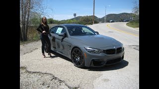 BMW M4 Coupe in Grigio Telesto Pearl  Competition Package  20quot M Wheels  BMW Review [upl. by Jameson449]