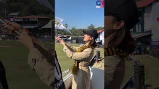 Srinkhala Khatiwada and sisan baniya watching NPL [upl. by Nerej]