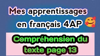 Apprenez à répondre questions compréhension🥰 [upl. by Arrais269]