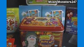 Opening a Series 2 Moshi Monsters Mash Up Trading Card Game Super Moshis Tin [upl. by Mohun447]