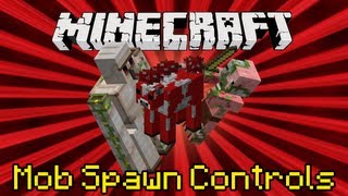 ★ Mod Spotlight w SuperMinepod  Mob Spawn Controls Mod 151 [upl. by Sera]