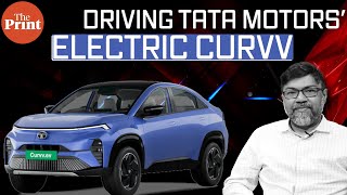 Tata Motors’ first new car in three yearsDriving the Electric Curvv in Udaipur [upl. by Jammal]