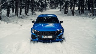 Audi RS3 Performance Edition  Winter Coffee Run [upl. by Alletniuq]