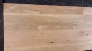 5quot x 34quot White Oak Character Grade Unfinished Hardwood Flooring [upl. by Rehotsirk]