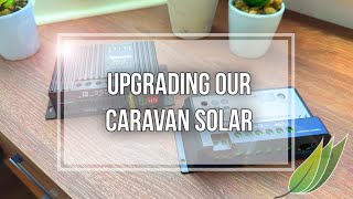 Upgrading our caravan solar installation [upl. by Ahsuatal286]