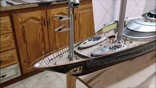 Maltese Falcon Yacht model made by Dmitry Babichev [upl. by Remy]