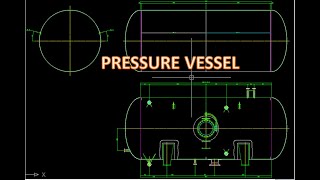 PRESSURE VESSEL HORIZONTAL [upl. by Ardnak975]