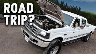 CAT Diesel swapped F350 Longest Roadtrip Ever FTreeKitty EP29 [upl. by Halden]